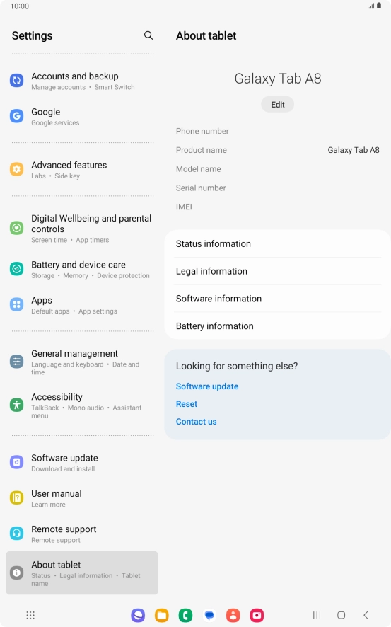 Press Software information.