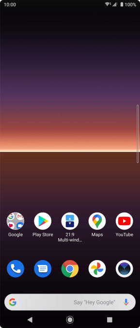 The Wi-Fi icon shows that your phone is connected to a Wi-Fi network.