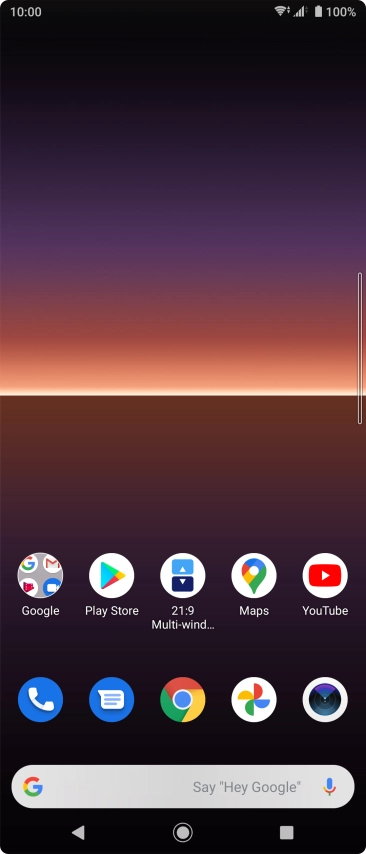 The Wi-Fi icon shows that your phone is connected to a Wi-Fi network.
