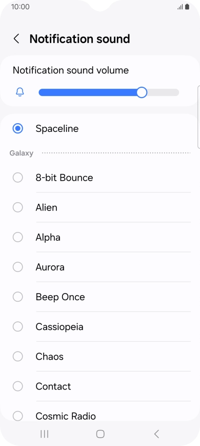 Press the required message tones to hear them.