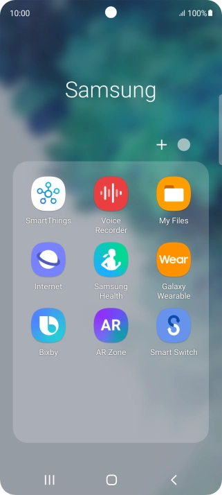 Press Bixby.