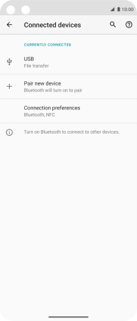 Press Connection  preferences.