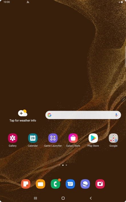 The missed calls icon shows that you have one or more missed calls.