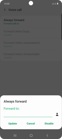 Press Disable.