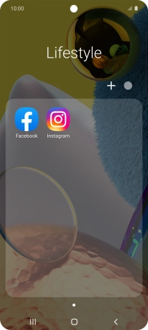 Press Facebook.