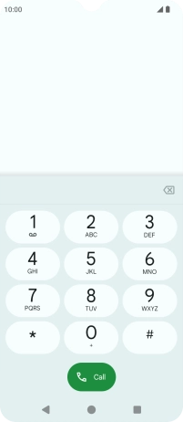 Press and hold number key 1 to call voicemail. Follow the instructions to listen to your messages.