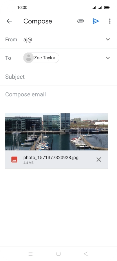 Press Subject and key in the required subject.