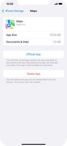 Press Offload App.