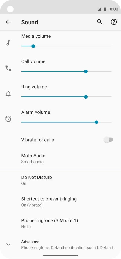 Press Phone ringtone.