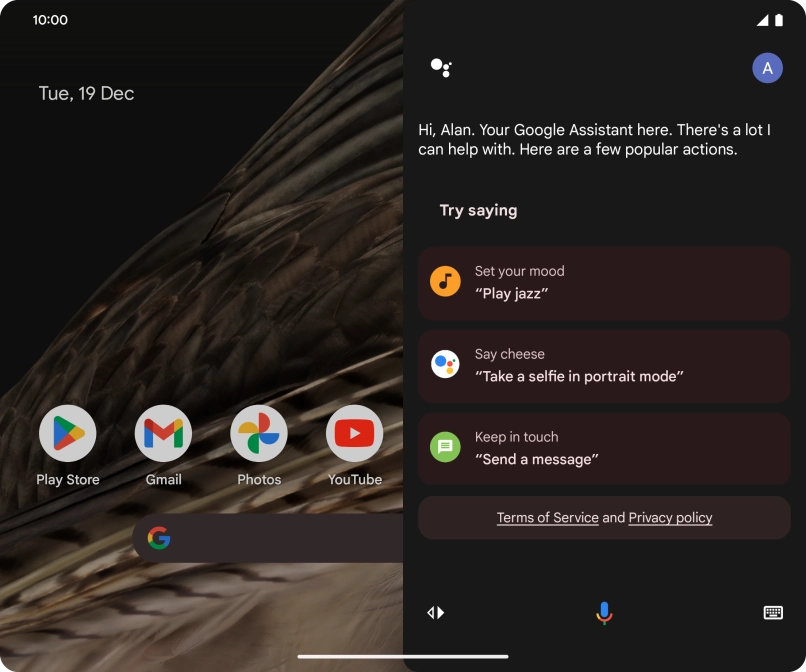 Wait, until this screen is displayed.