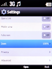 Select Privacy.