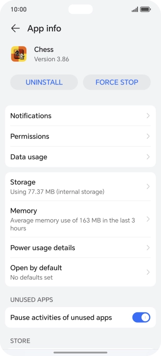 Press Storage.