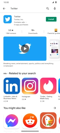 Press Twitter.