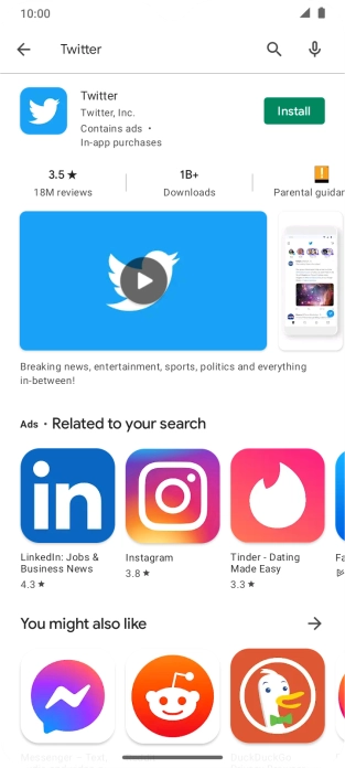 Press Twitter.