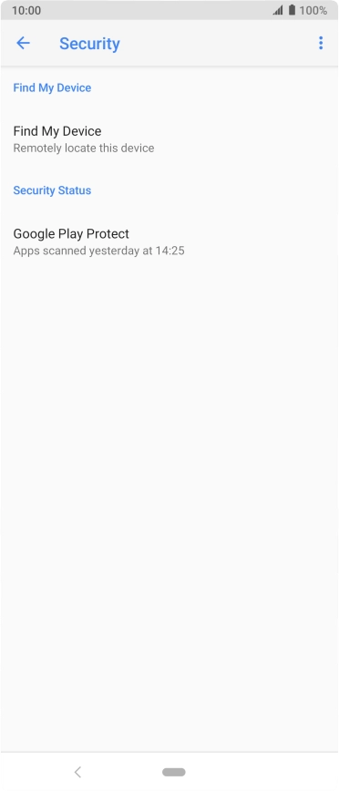 Press Find My Device.