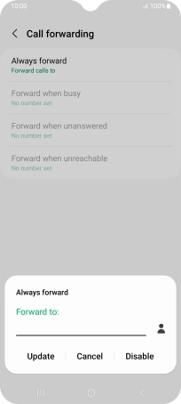 Press Disable.