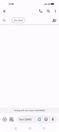 Press the SIM icon.