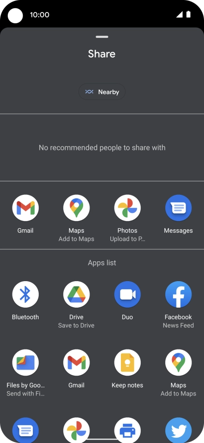 Press Gmail.
