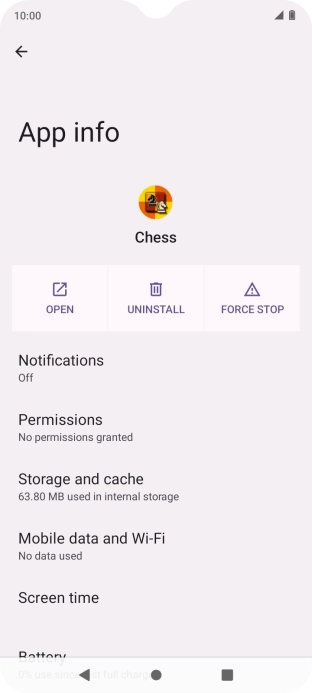 Press Storage and cache.