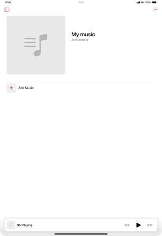 Press Add Music.