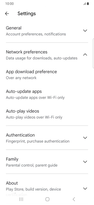 Press Auto-update apps.