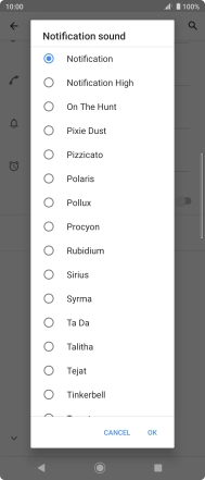 Press the required message tones to hear them.