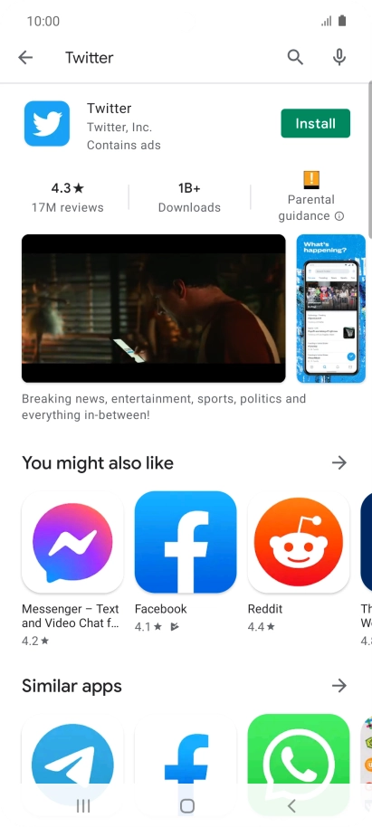 Press Twitter.