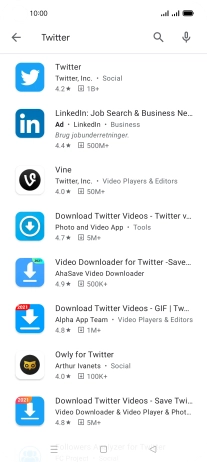 Press Twitter.