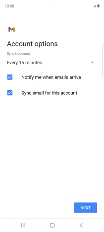 Press the drop down list below 