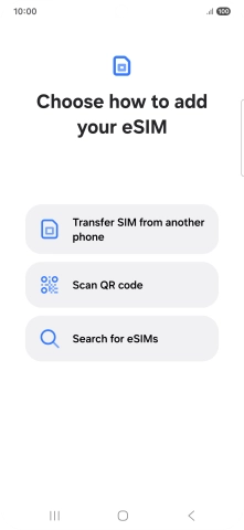 Press Scan QR code.