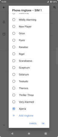 Press Add ringtone.
