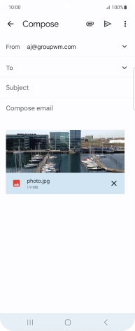 Press the field next to 