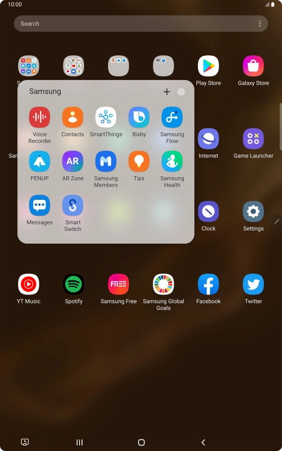 Press Bixby.