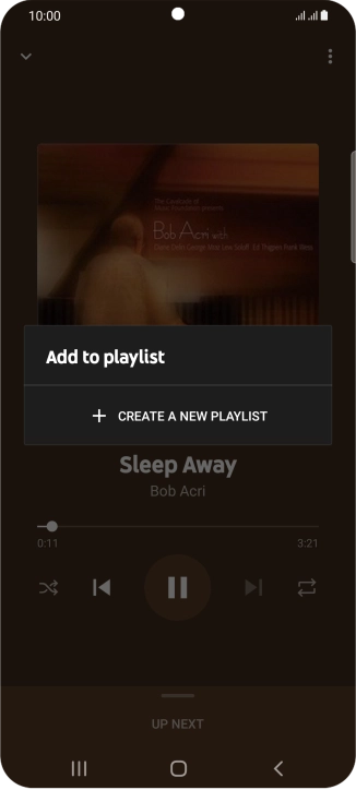 Press CREATE A NEW PLAYLIST.
