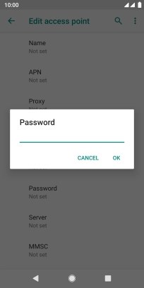 Key in wap and press OK.