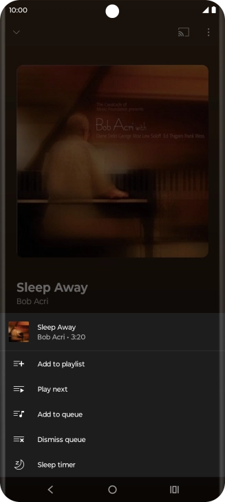 Press the add icon.