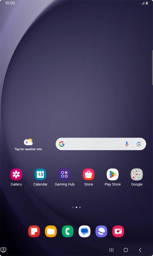 When the battery charging icon is displayed, the battery is charging.