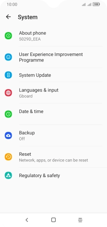 Press Reset.