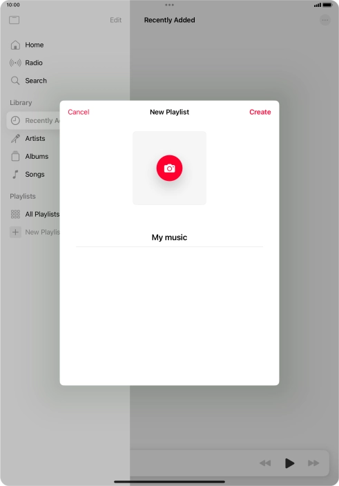Press Create.