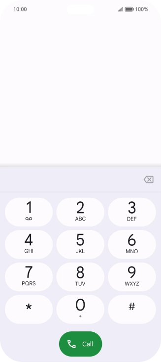Press and hold number key 1 to call voicemail. Follow the instructions to listen to your messages.