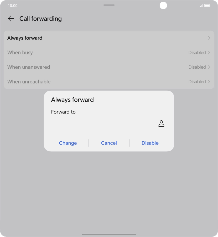 Press Disable.