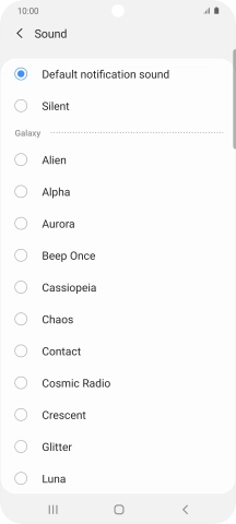 Press the required message tones to hear them.