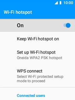 Press Disconnect to return to the home screen.
