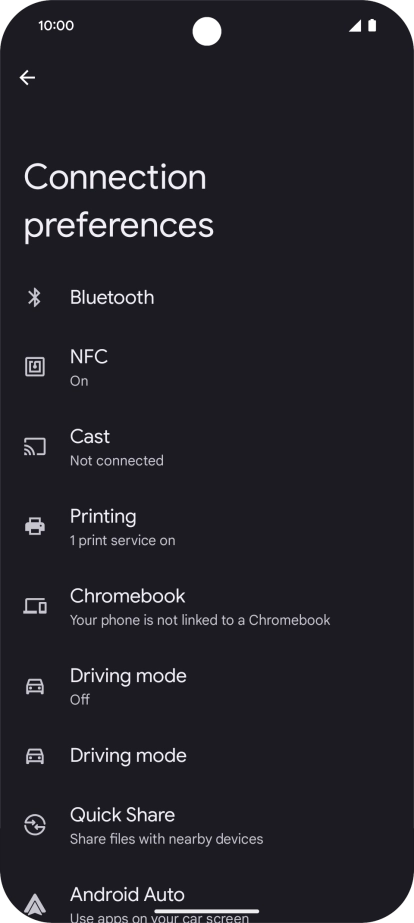 Press NFC.