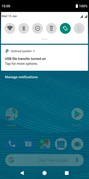 Press Tap for more options..