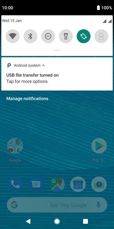 Press Tap for more options..