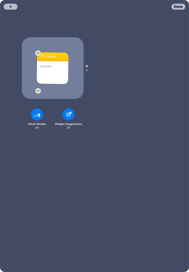 Press Smart Rotate to turn the function on or off.