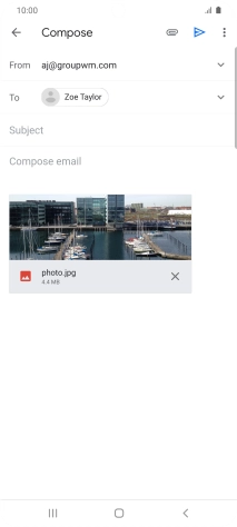 Press Subject and key in the required subject.
