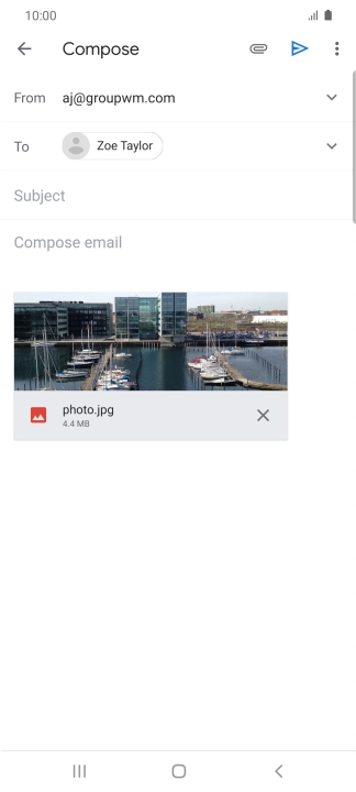 Press Subject and key in the required subject.