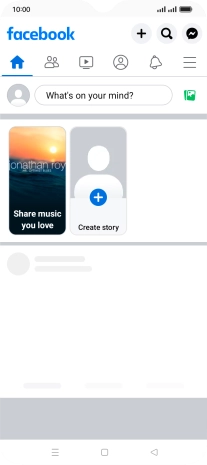Press the text input field.